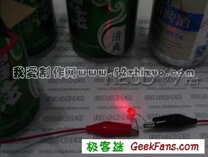 科技小制作:易拉罐电池