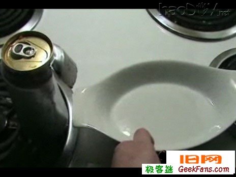 用易拉罐自制爆米花机