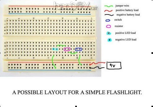 制作电路:模拟电路板