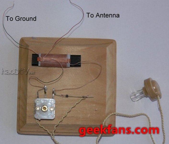 10分钟自制收音机