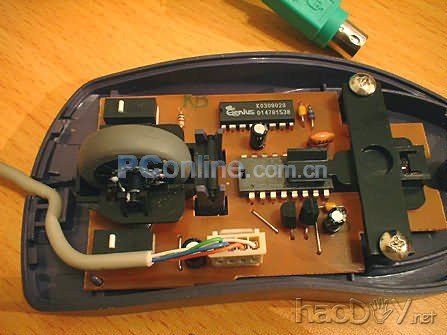 鼠标接口PS2变USB