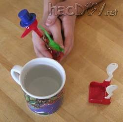 自制简单的太阳能饮水鸟