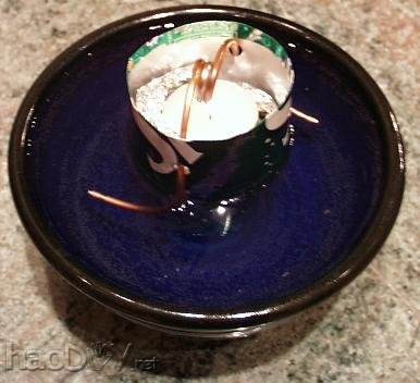 自制旋转蒸汽船