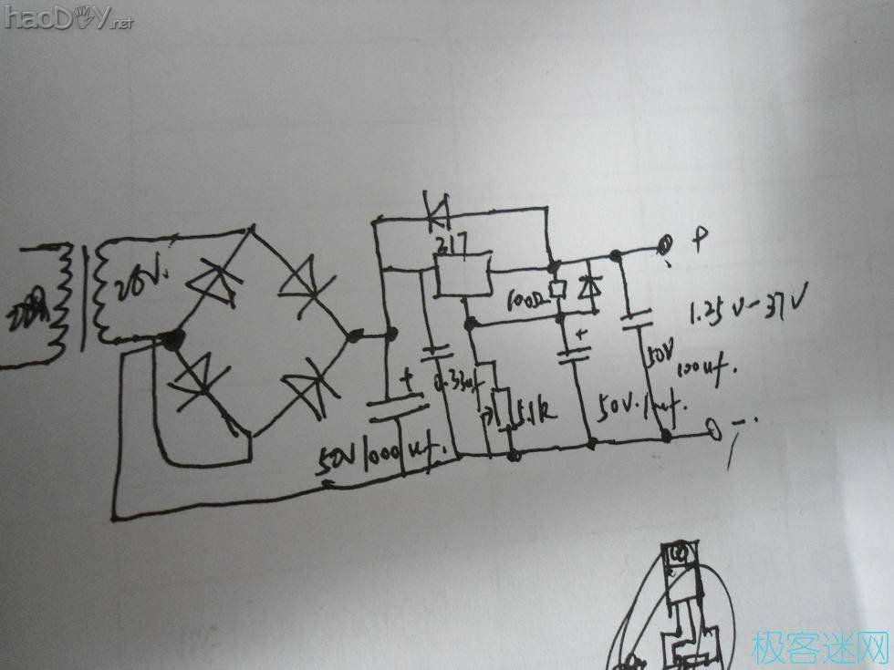 DSC04200.JPG 【螃蟹】之LM317可调电源{多图慎入}