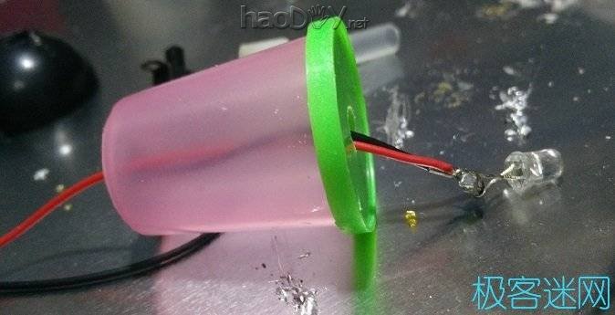 【原创】DIY简易光纤灯