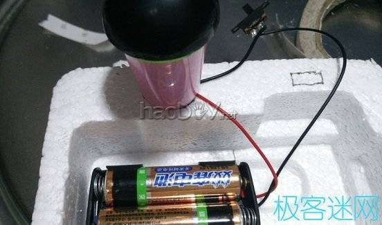 【原创】DIY简易光纤灯