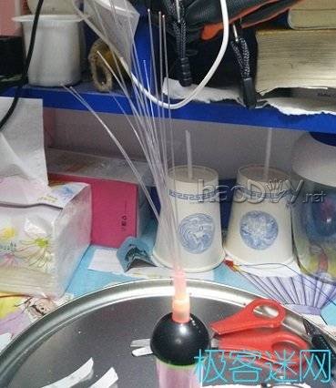 【原创】DIY简易光纤灯