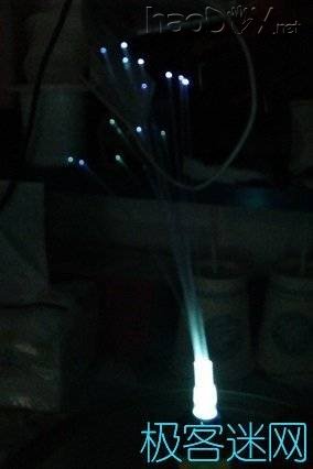 【原创】DIY简易光纤灯