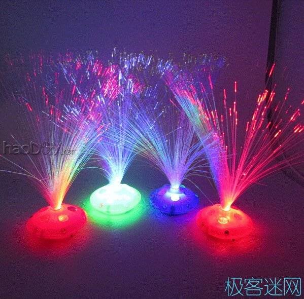 【原创】DIY简易光纤灯