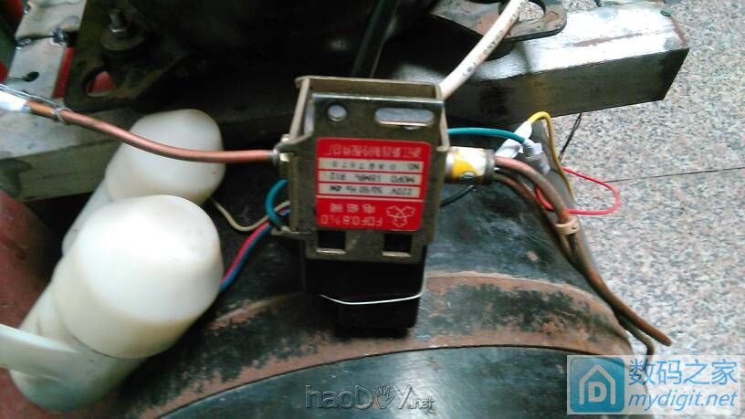 12岁自制气泵,空压机,历时一个月。新人第一贴