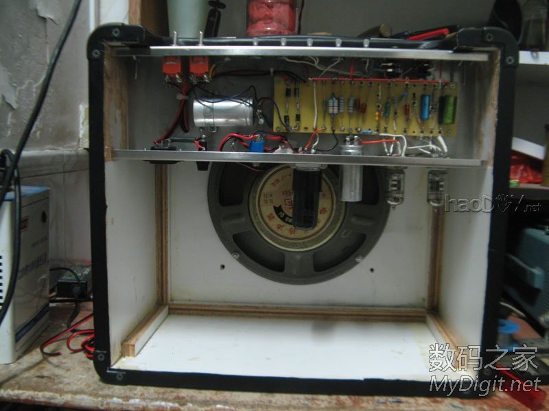 弹吉他用的电子管一体音箱DIY,要风骚要淫荡要好声要能外接箱体