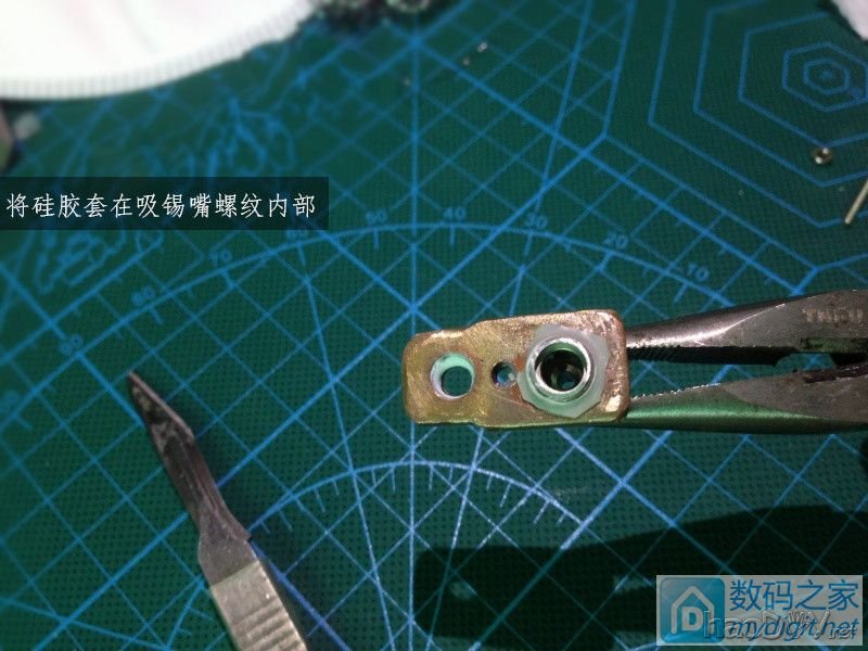 费心DIY打造一台平民级数显带气压 可焊接两用的白光T12电动吸锡