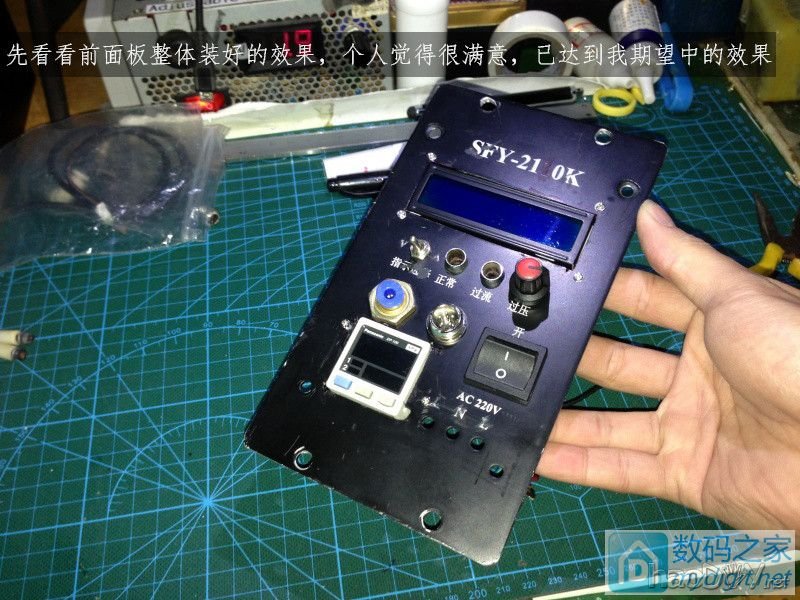 费心DIY打造一台平民级数显带气压 可焊接两用的白光T12电动吸锡