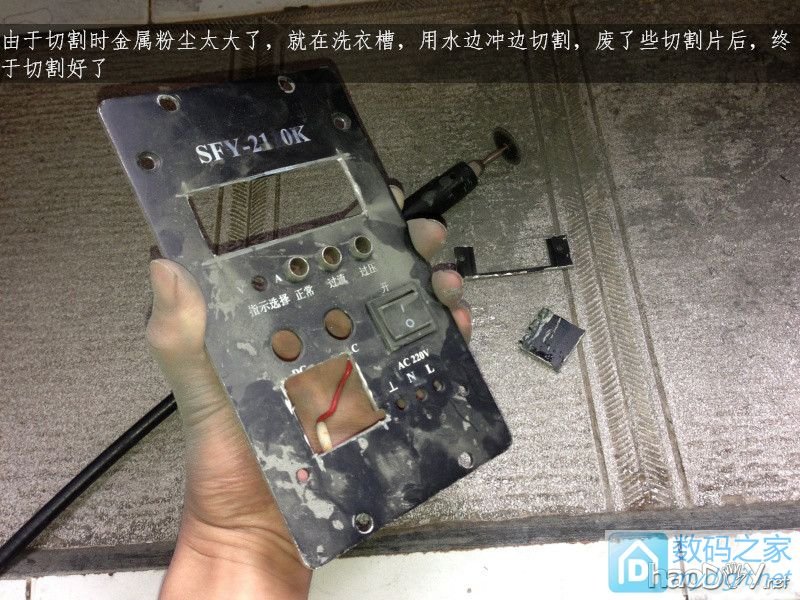 费心DIY打造一台平民级数显带气压 可焊接两用的白光T12电动吸锡