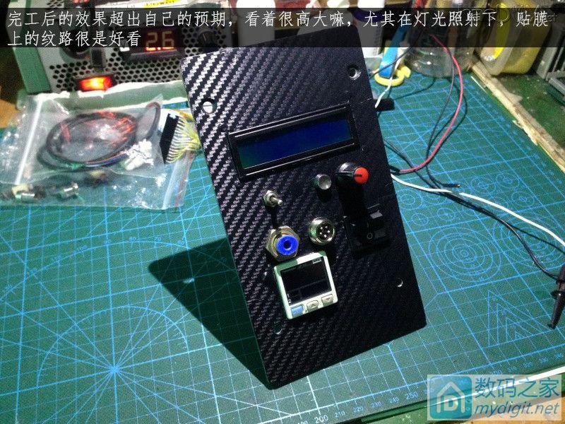 费心DIY打造一台平民级数显带气压 可焊接两用的白光T12电动吸锡