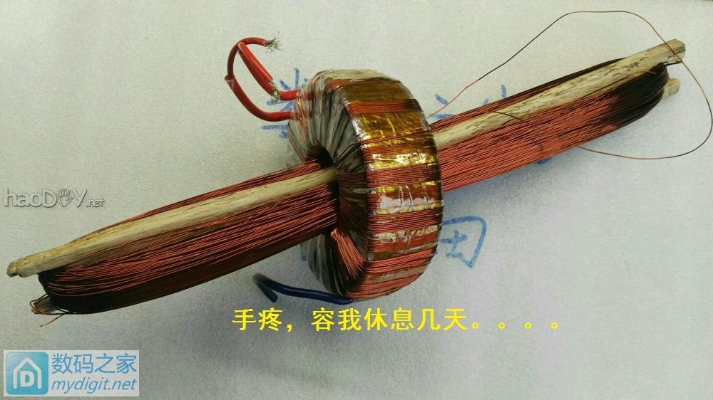 平生第一次手工绕制环牛,容我歇歇~ 缓缓手疼,请大牛们指点指点。 平生第一次手工绕制环牛,容我歇歇~ 缓缓手疼,请大牛们指点指点