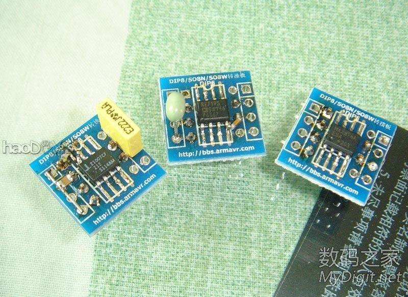 自制三位半数字电压表获得成功(ICL7107方案)