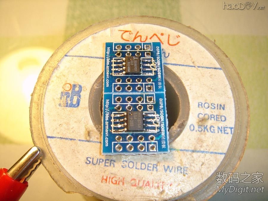 自制三位半数字电压表获得成功(ICL7107方案)