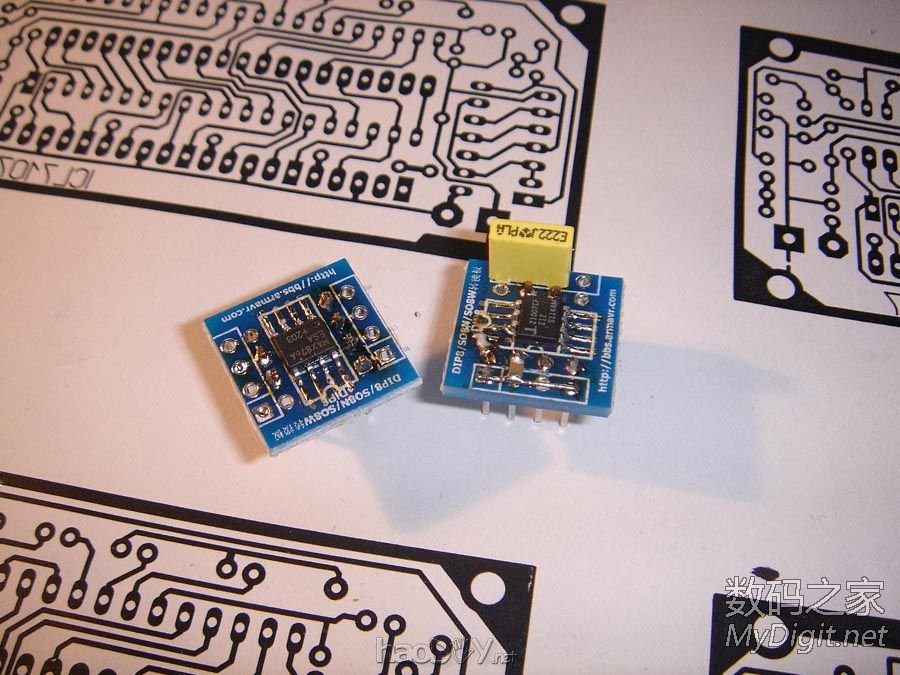 自制三位半数字电压表获得成功(ICL7107方案)