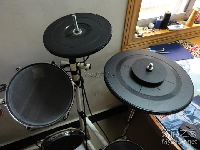 给女儿DIY的电鼓/架子鼓+MIDI触发转换器