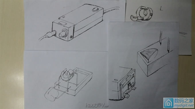 给自己DIY的数显白光T12做一个烙铁架 给自己DIY的数显白光T12做一个烙铁架