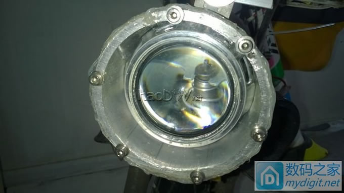 电动车改造双光透镜大灯,近光照路,不刺眼,远光照道德