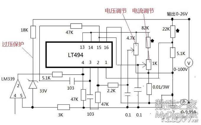 ATX电脑电源改可调电源教程 ATX电脑电源改可调电源教程