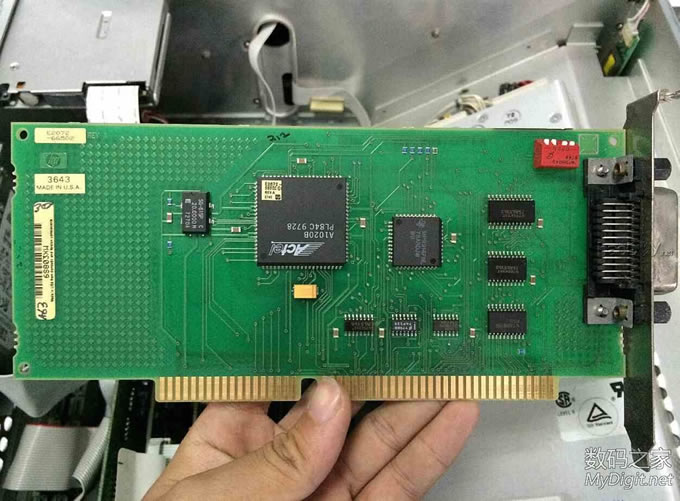 能玩红警的惠普数字示波器!HP54815A拆解+维修RTC+装系统