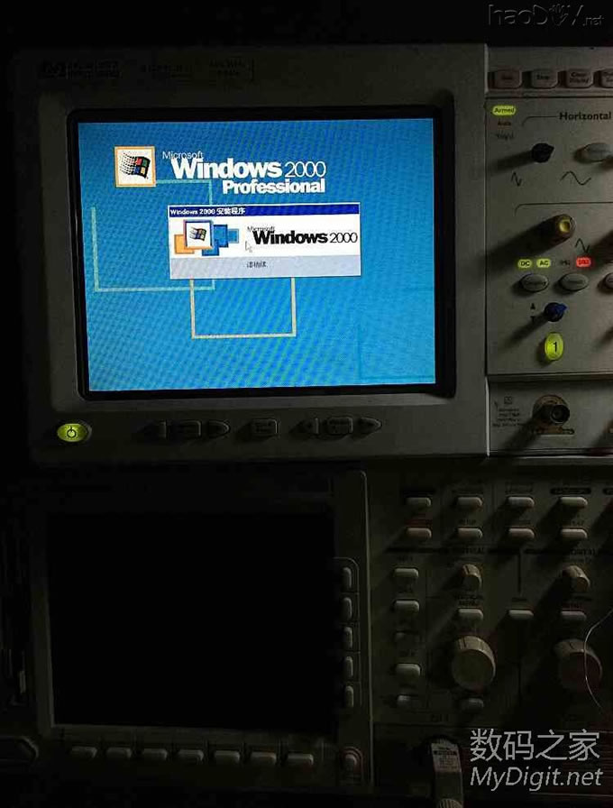 能玩红警的惠普数字示波器!HP54815A拆解+维修RTC+装系统 能玩红警的惠普数字示波器!HP54815A拆解+维修RTC+装系统