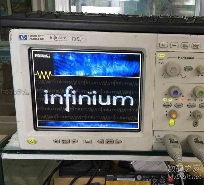 能玩红警的惠普数字示波器!HP54815A拆解+维修RTC+装系统
