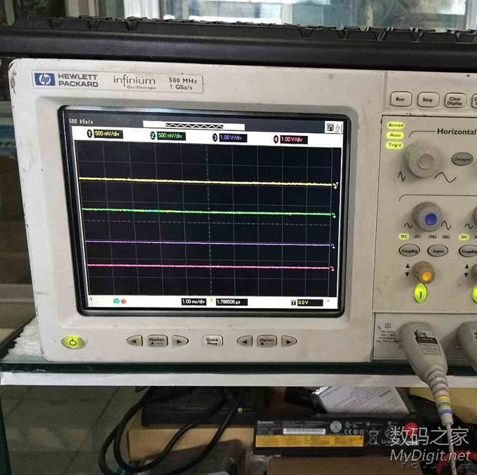 能玩红警的惠普数字示波器!HP54815A拆解+维修RTC+装系统