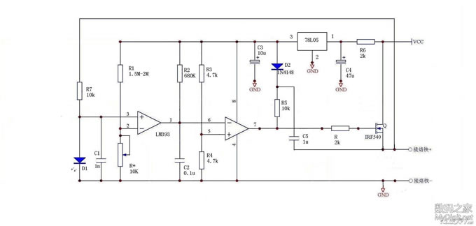 让白菜白光控制器更白菜,精简的LM393+NMOS版,全贴片PCB制板(2楼又优化了) 让白菜白光控制器更白菜,精简的LM393+NMOS版,全贴片PCB制板(2