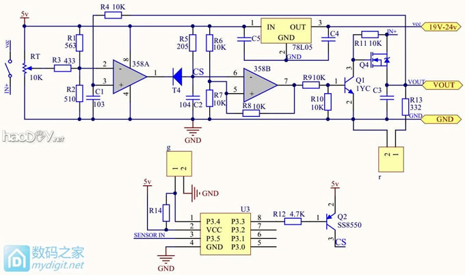 休眠白光电路图 老白光,新玩法(白菜白光电烙铁增加休眠功能/电路资料已上传)