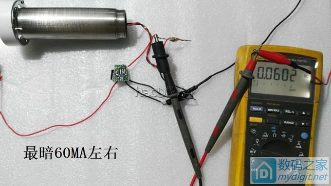 全球唯一款, DIY个基于SGL8022W三段调光的“不锈钢”手电