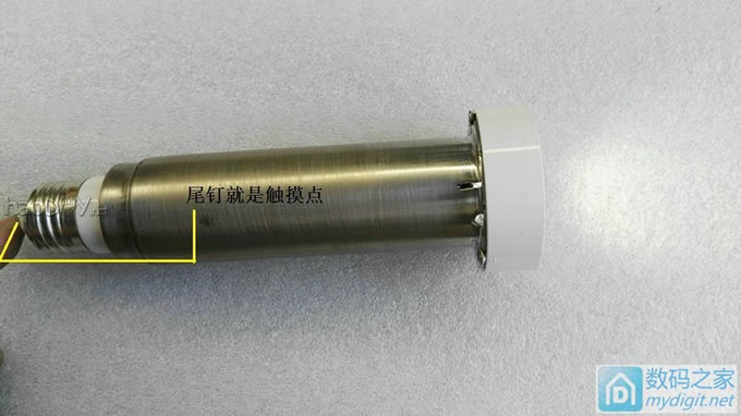 全球唯一款, DIY个基于SGL8022W三段调光的“不锈钢”手电