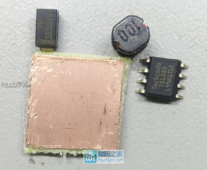 自己做的USB电压电流表供电改造+程序升级 自己做的USB电压电流表供电改造+程序升级