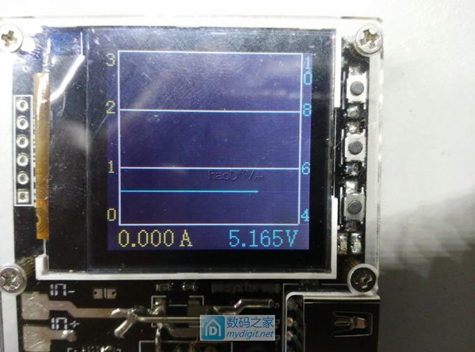 自己做的USB电压电流表供电改造+程序升级