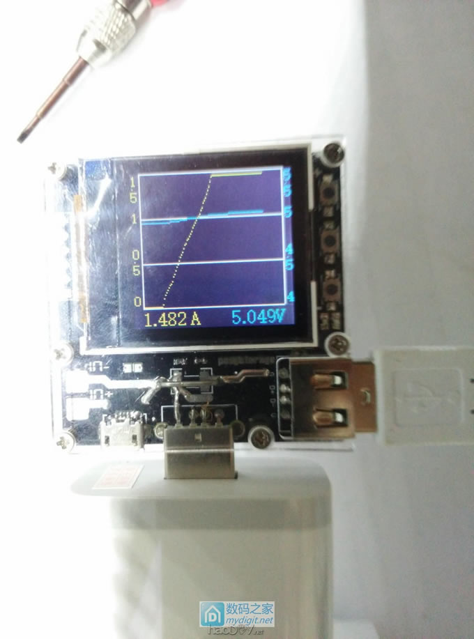 自己做的USB电压电流表供电改造+程序升级