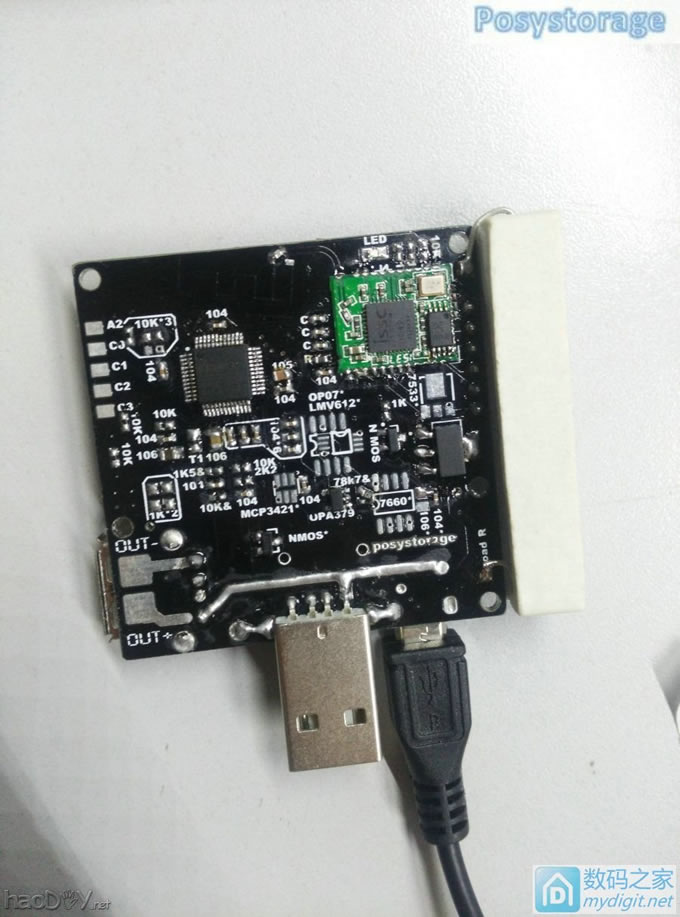 自己做的USB电压电流表供电改造+程序升级 自己做的USB电压电流表供电改造+程序升级