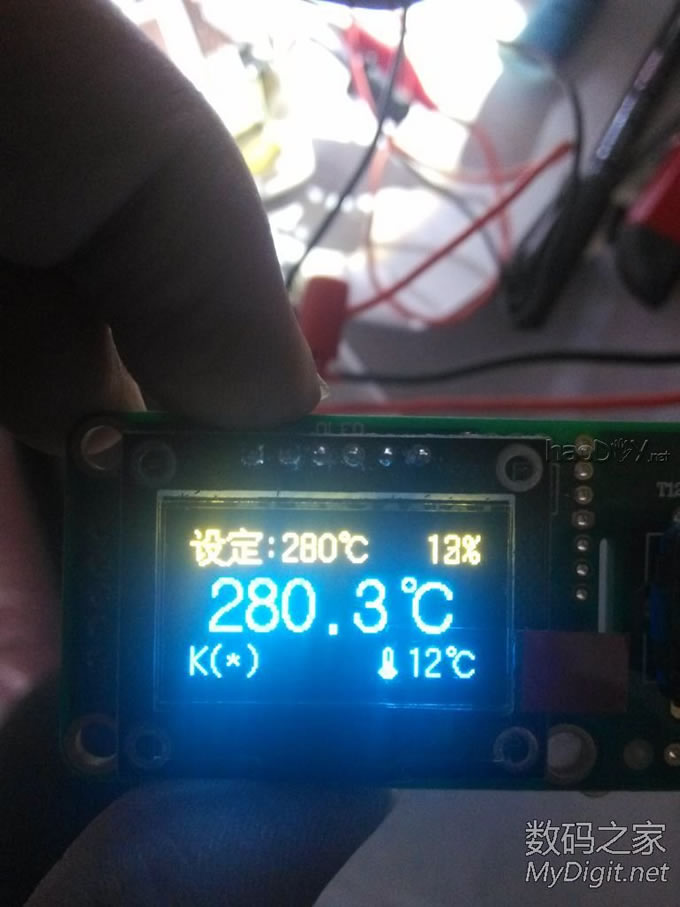 STM32 OLED T12 白光烙铁 DIY 图组