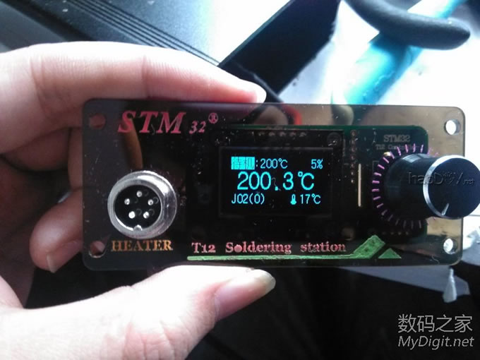 STM32 OLED T12 白光烙铁 DIY 图组