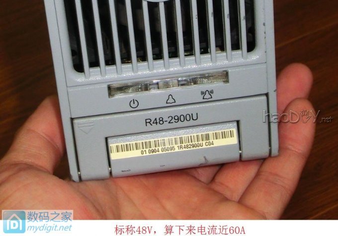 『伟云DIY』铁壳版艾默生R48-2900U电源改可调,加电压电流表和输出接线柱 『伟云DIY』铁壳版艾默生R48-2900U电源改可调,加电压电流表和输