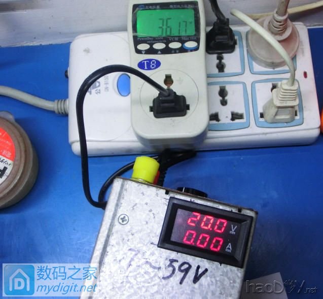 『伟云DIY』铁壳版艾默生R48-2900U电源改可调,加电压电流表和输