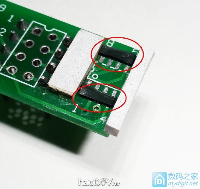 『MM DIY』给土豪金编程器安了个SOP8免焊座 『MM DIY』给土豪金编程器安了个SOP8免焊座