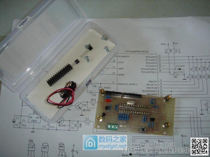 自制新版M328元件测试仪 自制新版M328元件测试仪