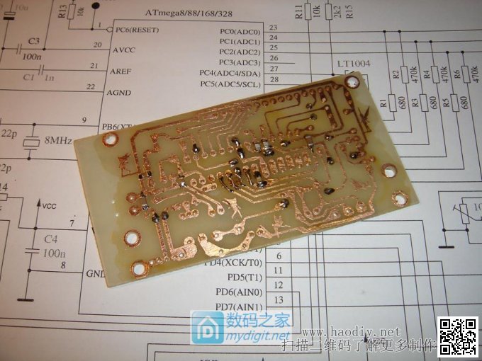 自制新版M328元件测试仪 自制新版M328元件测试仪