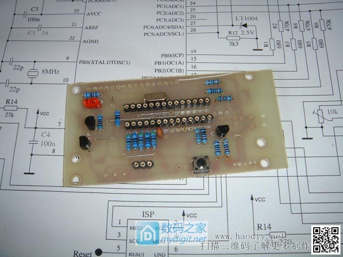 自制新版M328元件测试仪 自制新版M328元件测试仪