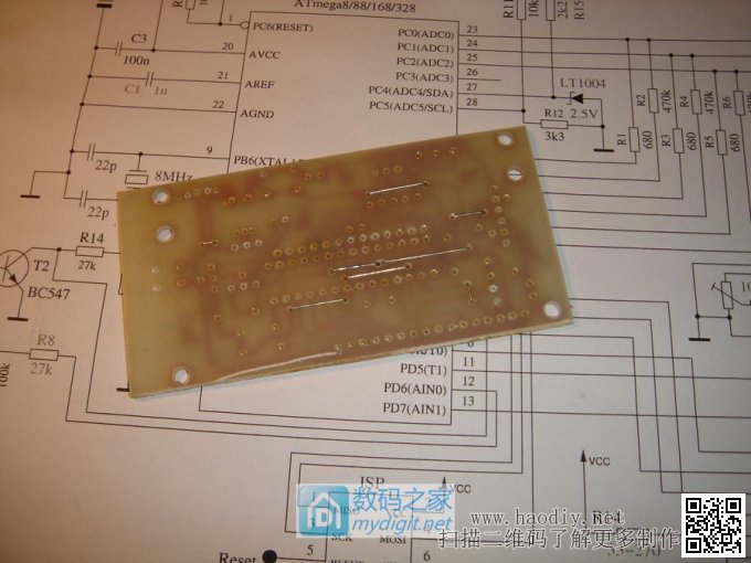 自制新版M328元件测试仪 自制新版M328元件测试仪