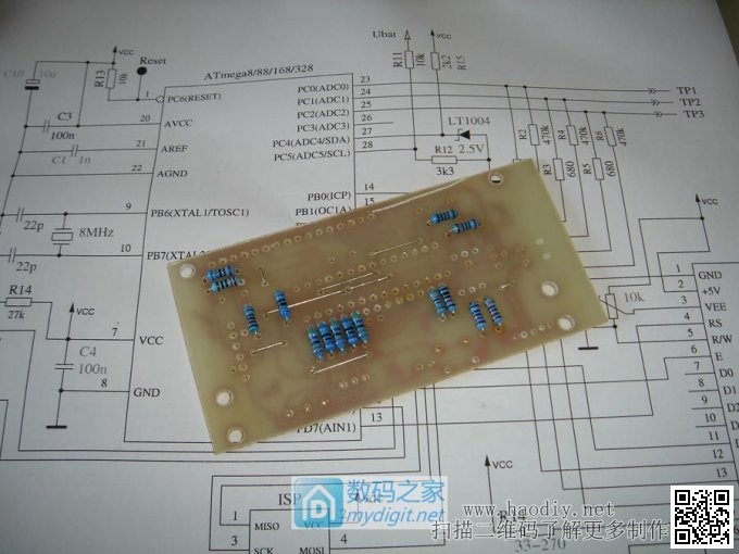 自制新版M328元件测试仪 自制新版M328元件测试仪