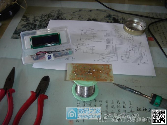 自制新版M328元件测试仪 自制新版M328元件测试仪